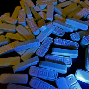 Blue Xanax Bar